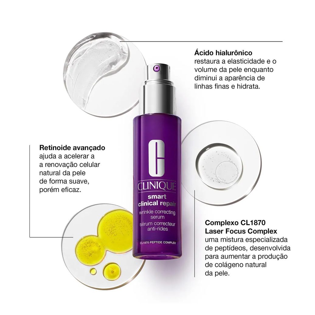 Sérum Corretor Antirrugas Clinique Smart Clinical Repair 30ml