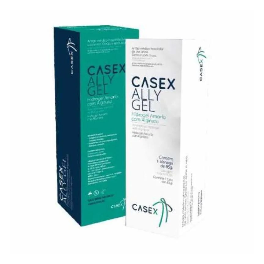 Ally Gel Casex Hidrogel Amorfo com Alginato de Cálcio 85g