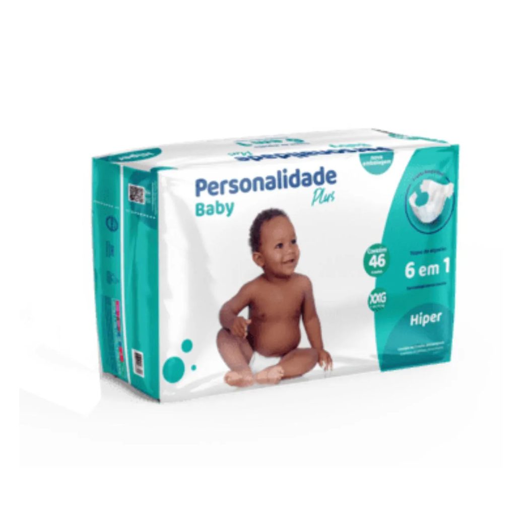 Fralda Infantil Baby Plus Xxg C46 - Personalidade