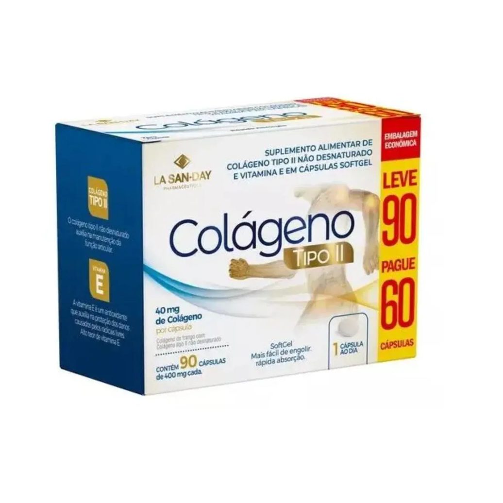 Suplemento Colágeno Tipo Ii Não Desnaturado C90 – La San Day