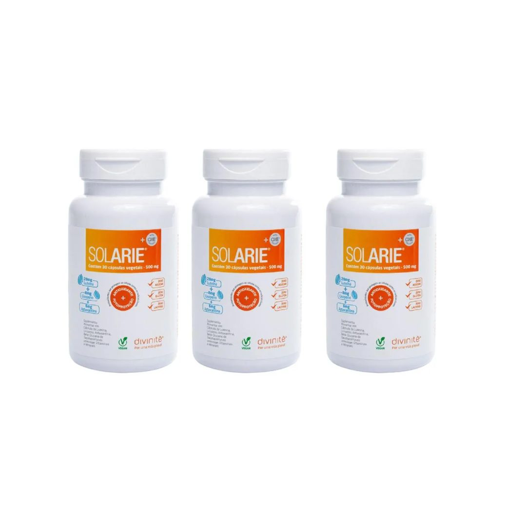 Kit C3 Vitamina Solarie + Pinus Pinaster 60 cápsulas - Divinitè