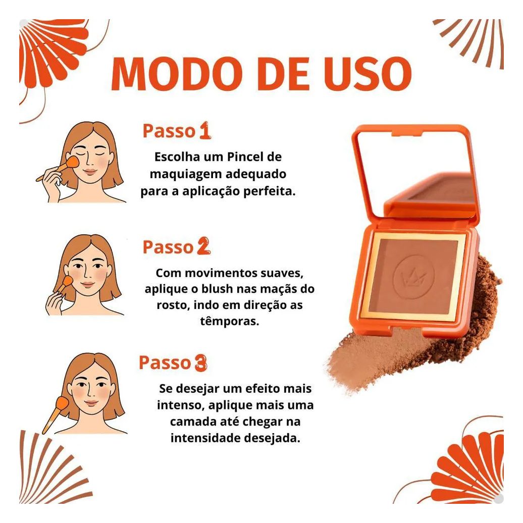 Blush Compacto Mari Maria Makeup Sunny Cheeks Dusty Mm-1000-7