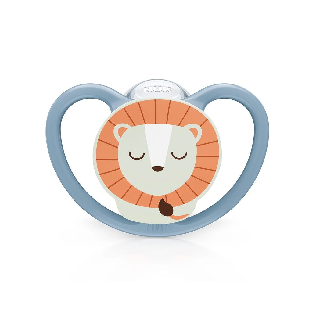 Kit 2 Chupetas Space Boy Ursinho Azul 6+ Meses - Nuk