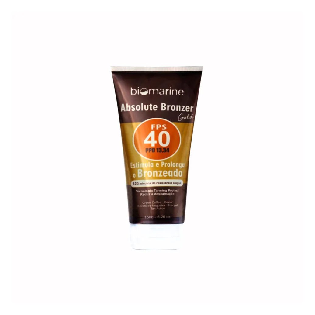 Biomarine Bronzeador e Protetor Sun Marine Fps 40 150G