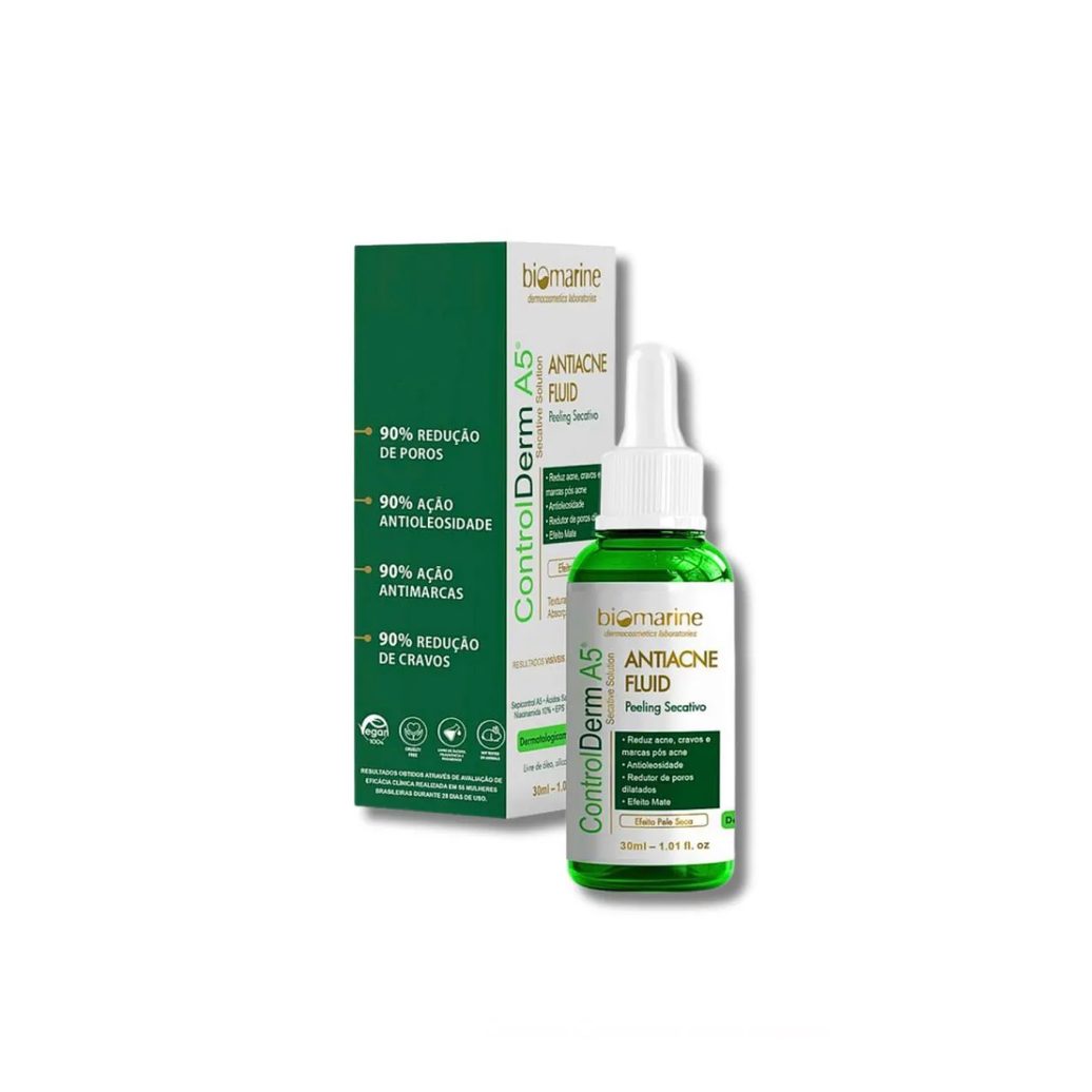 Biomarine Control Derm A5 Fluido Secativo Antiacne 30ml