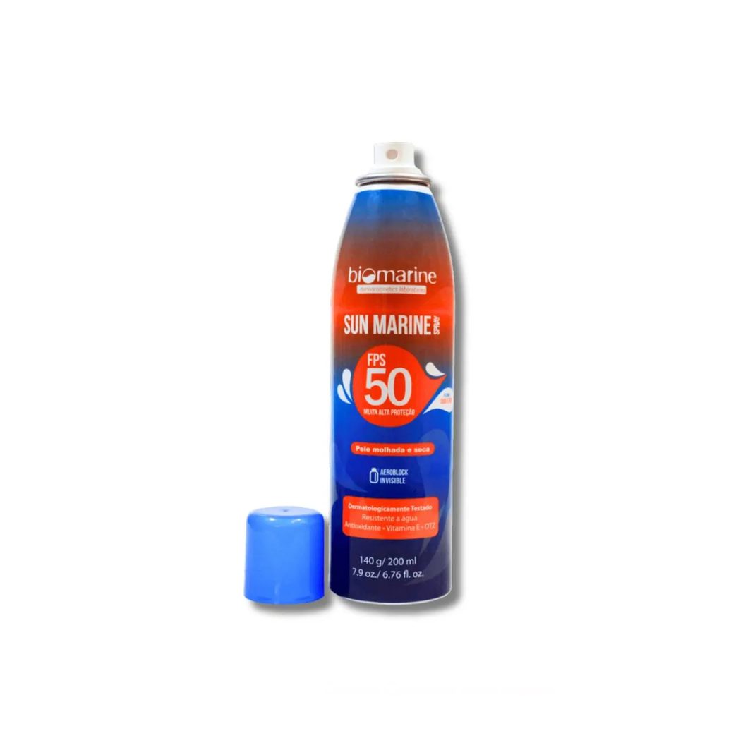 Biomarine Sun Marine Filtro Solar Spray Fps 50 Aerosol 140ml