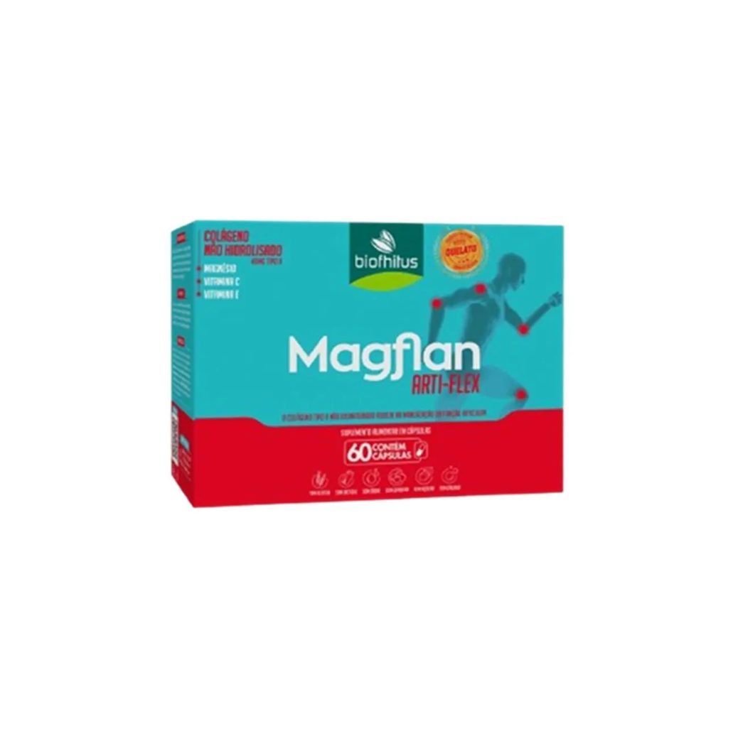 COLáGENO NãO HIDROLISADO TIPO II MAGFLAN ARTI-FLEX 60CáPS