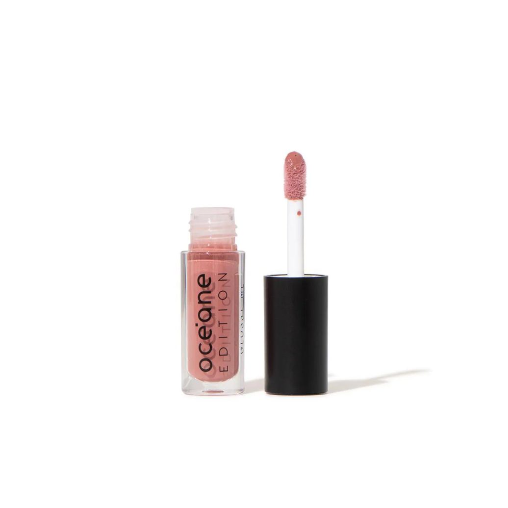 Mini Brilho Labial Oceane Glossy Me Shimmer Brown Nude 1g