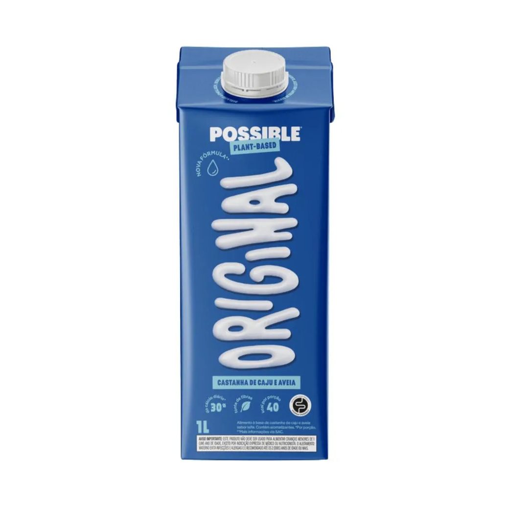 Bebida Vegetal Possible Sabor de Leite 1l U Unica