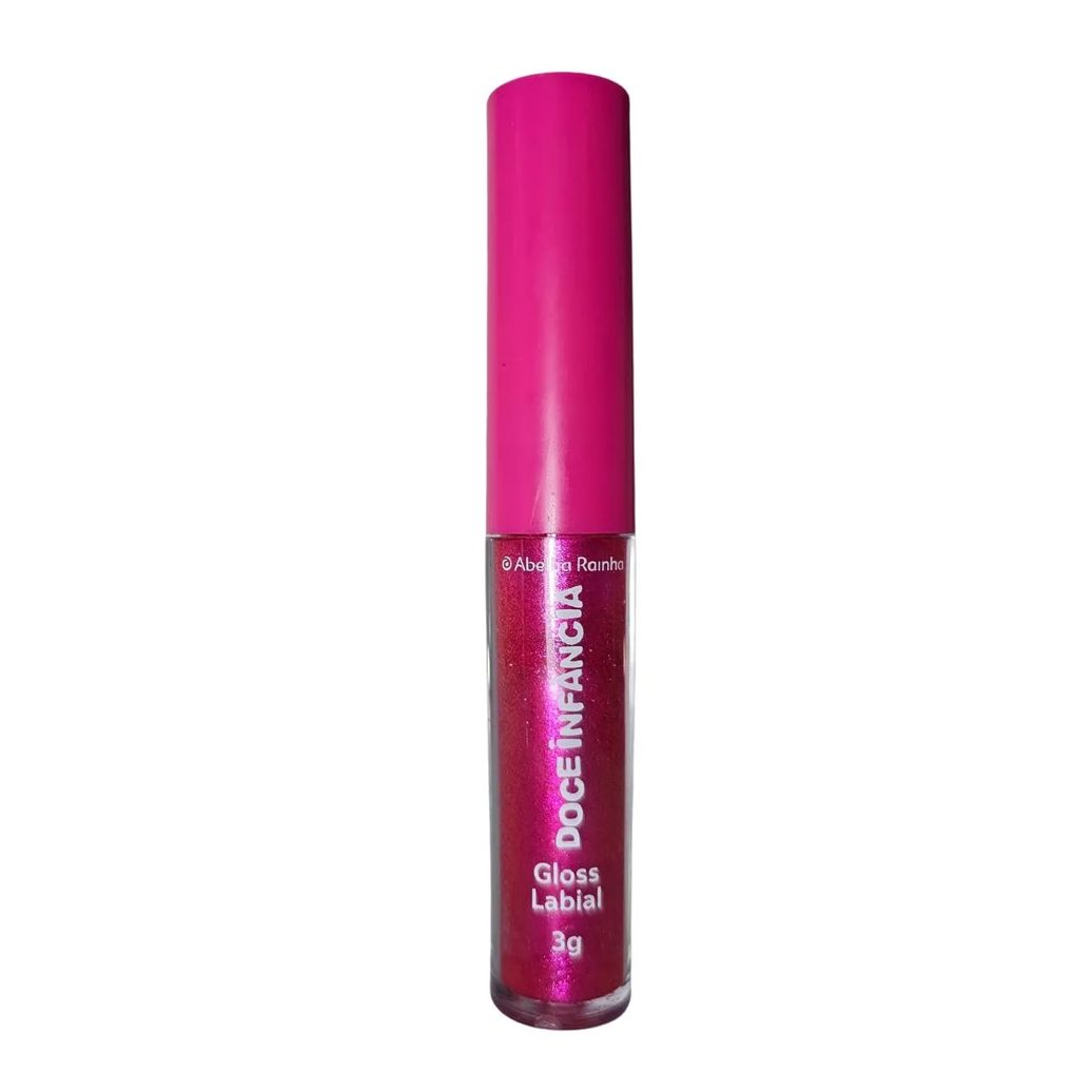 Gloss Labial Infantil Princesa Doce Infância Abelha Rainha 3g