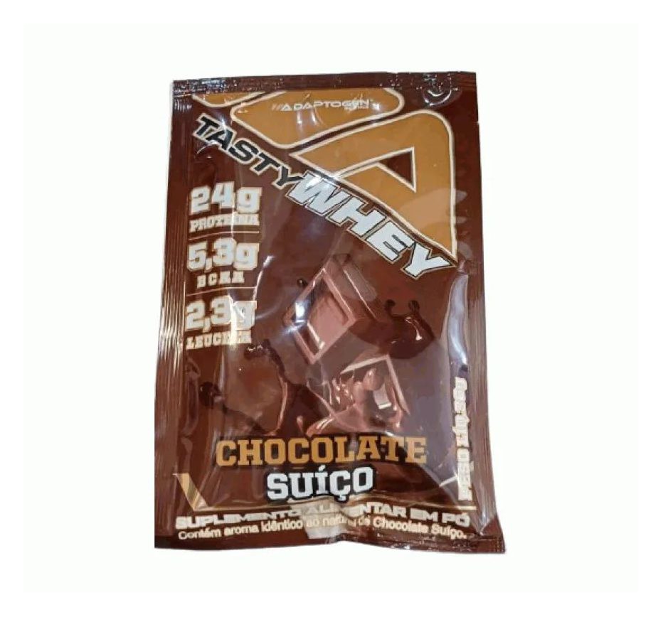 Tasty Whey Sachê - Sabor: Chocolate Suiço
