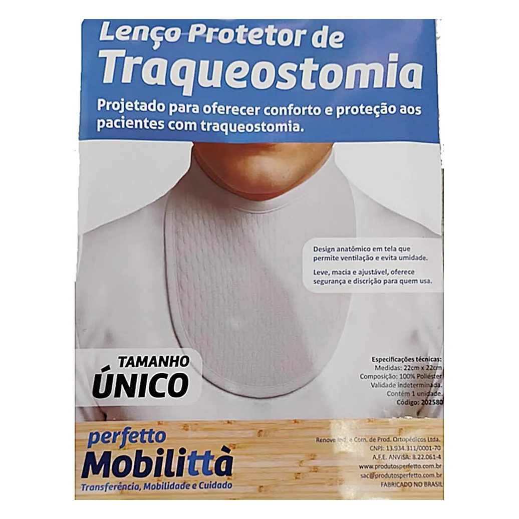 Lenço Protetor de Traqueostomia Perfetto - Unidade