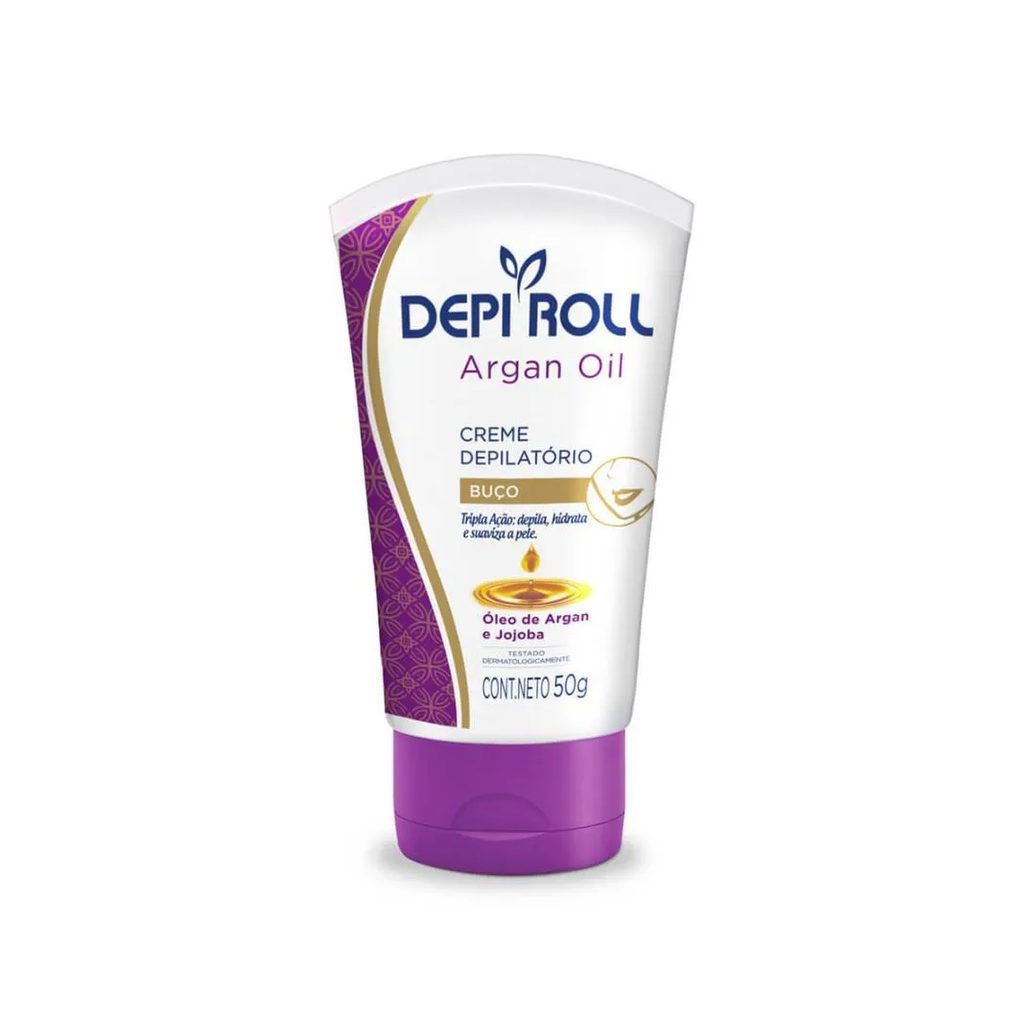 Creme Depilatório Buço Depi Roll Óleo de Argan 50g