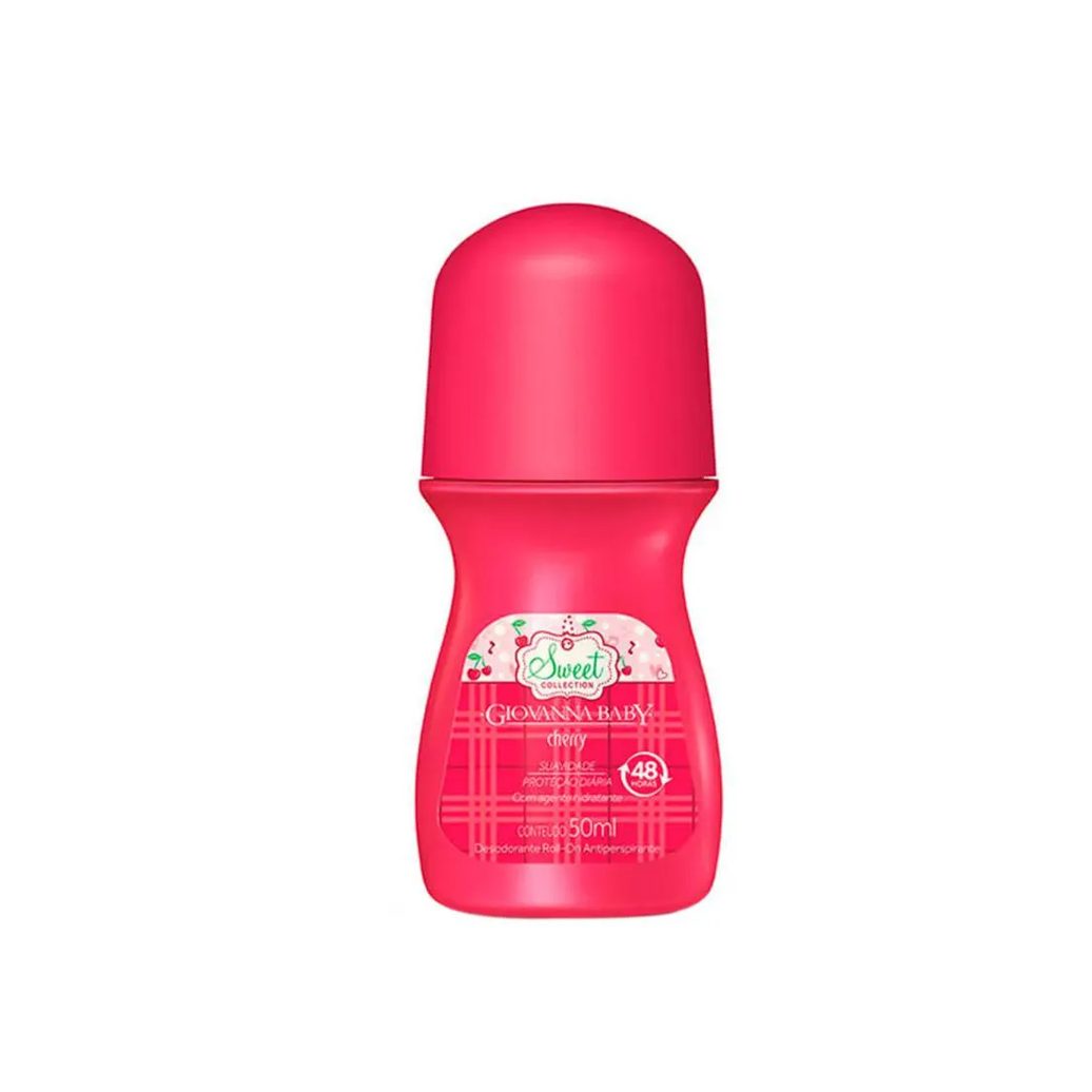 Desodorante Roll-on Cherry Giovanna Baby Sweet Collection 50m
