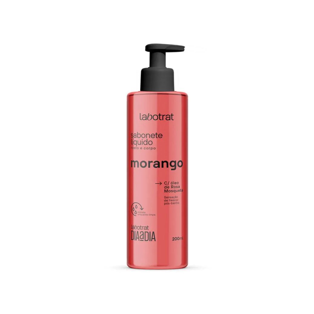 Labotrat Sabonete Liquído 190ml Morango
