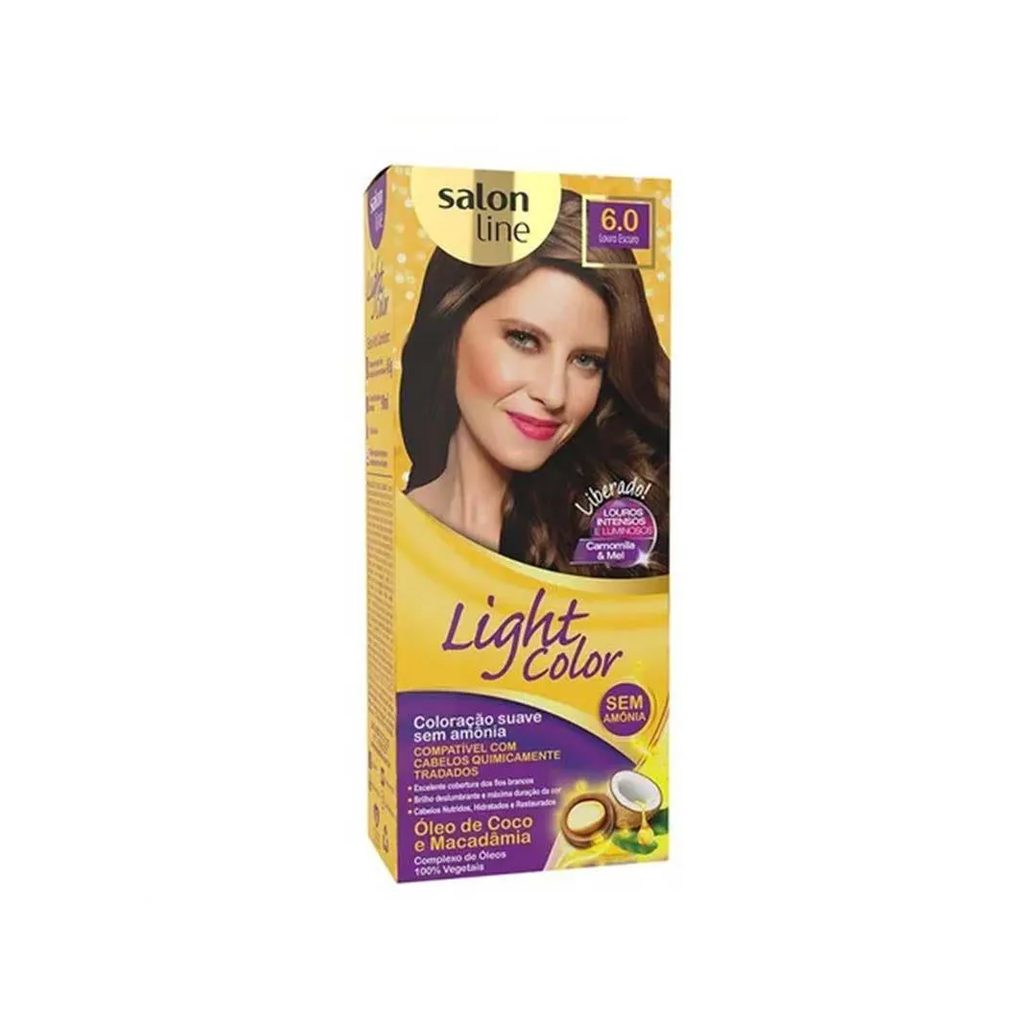 Tonalizante Light Color 6.0 Louro Escuro