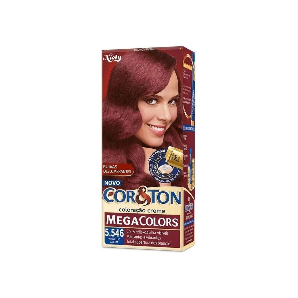 Tintura Cor & Ton 5.546 Vermelho Amora