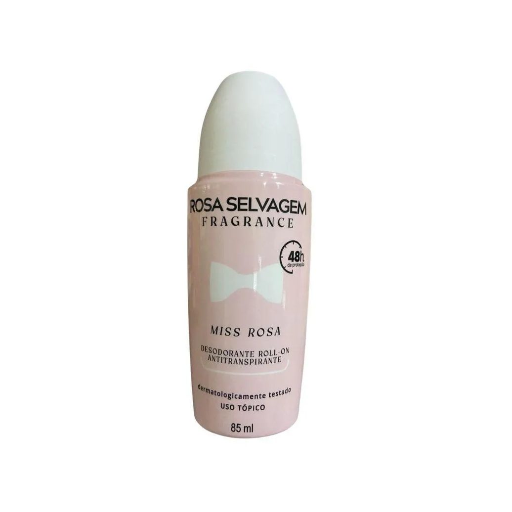 Desodorante Roll-on Clareador Rosa Girl 85ml Rosa Selvagem