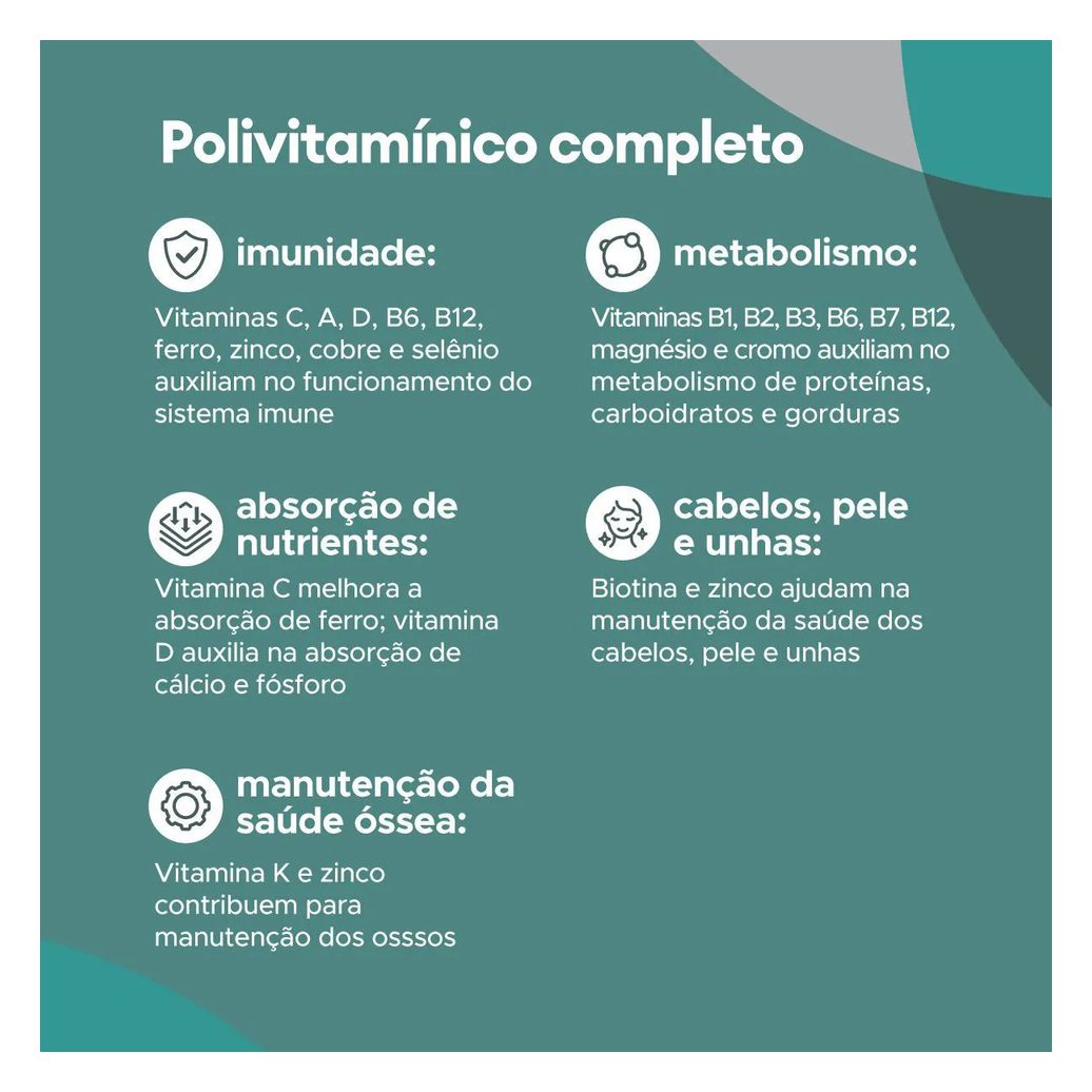 Polivitamínico Bariátrico Bwell Bari Balance 100 Cápsulas
