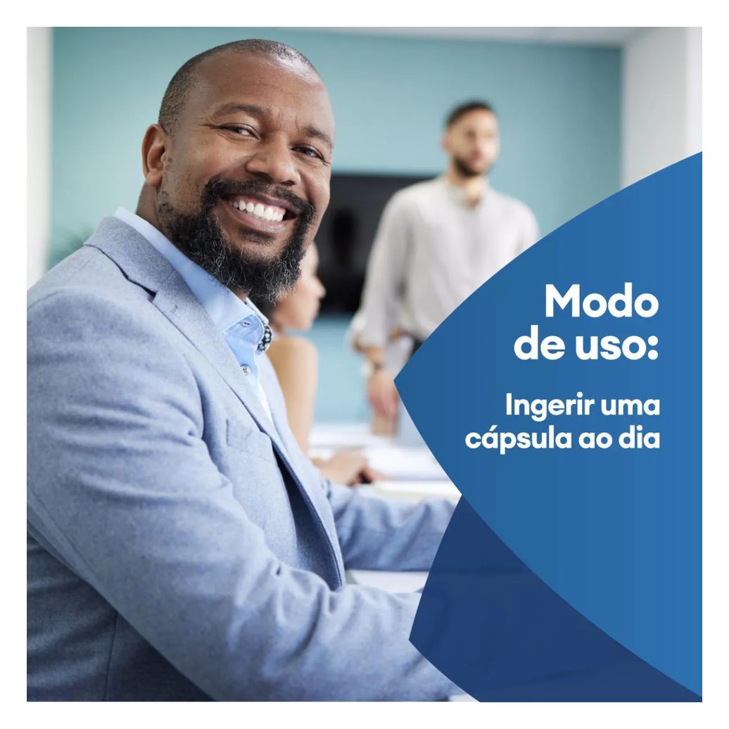 Polivitamínico bwell Homem Senior 50+ 30 Cápsulas