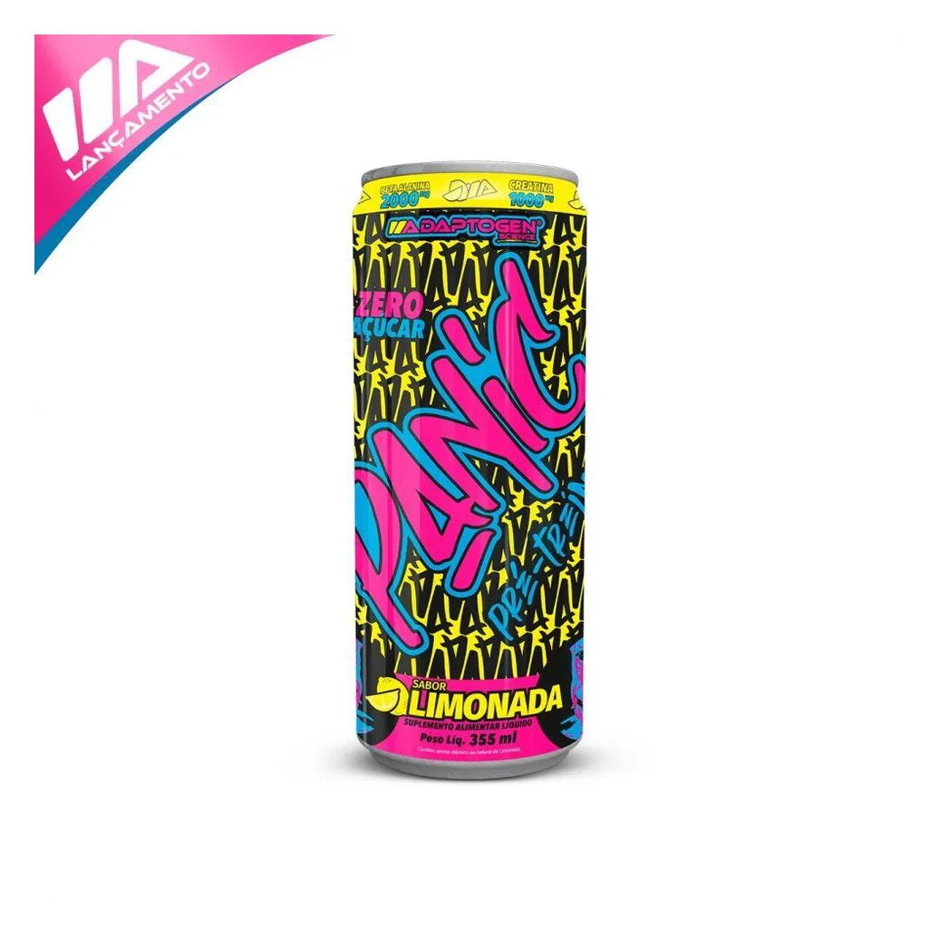 PANIC ENERGY (355 ML) - SABOR: LIMONADA