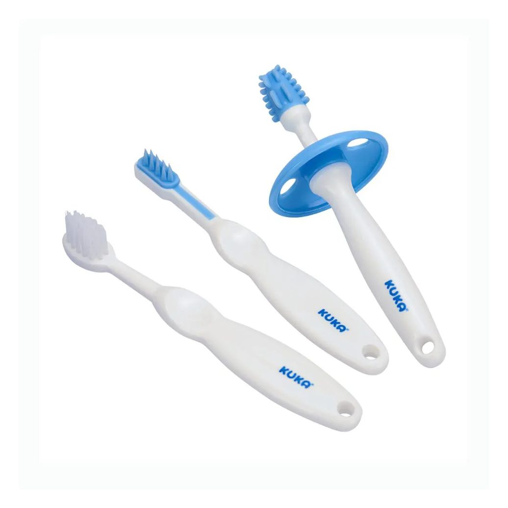 Kit Higiene Dental Azul Kuka