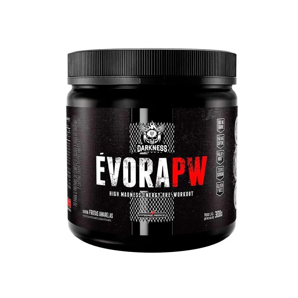 Pré-treino Évora 150g Frutas Amarelas Darkness