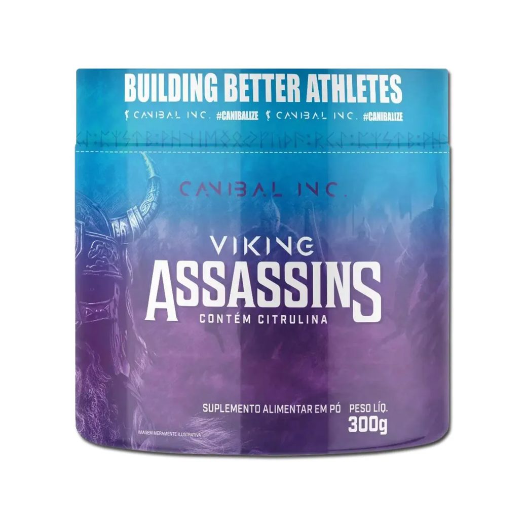 Pré-treino Viking Assassin 300g Blue Heaven Canibal Inc