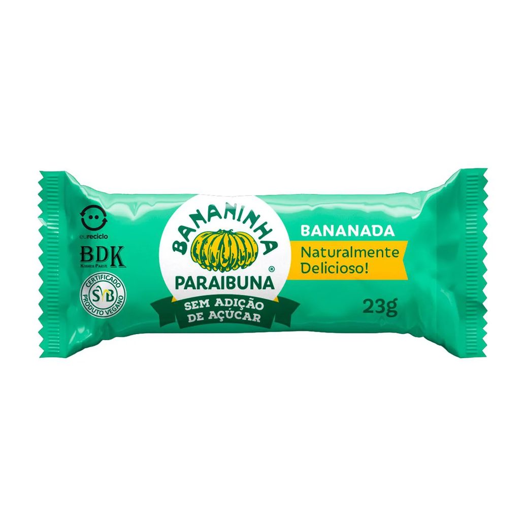 Bananinha Paraibuna Sem Açúcar 23G