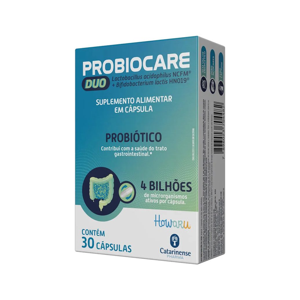 Probiótico Probiocare Duo 4 Bi 30 cápsulas