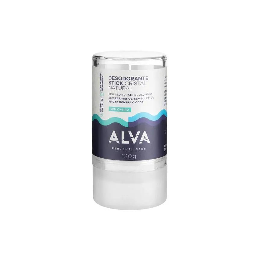 Desodorante Cristal Vegano Alva 120g