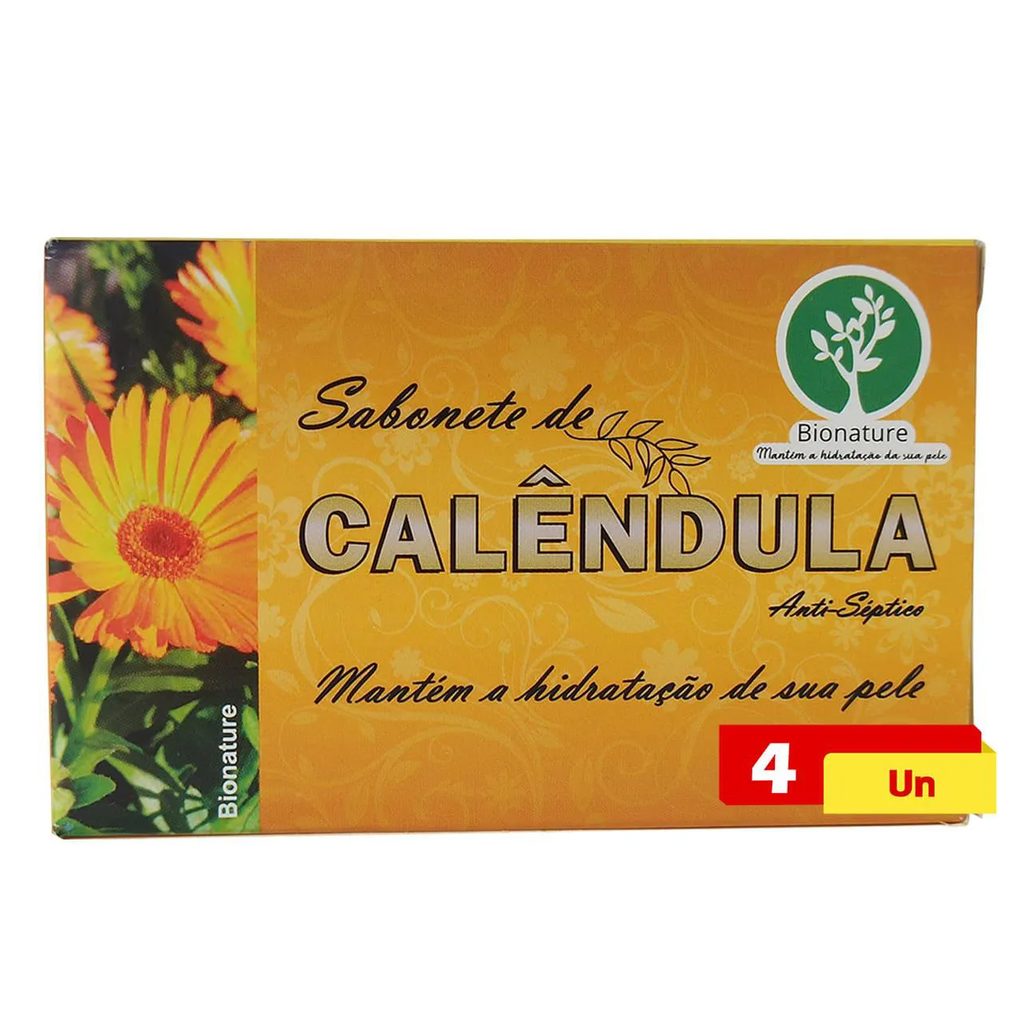 Sabonete de Calêndula 4 X 110g Bionature