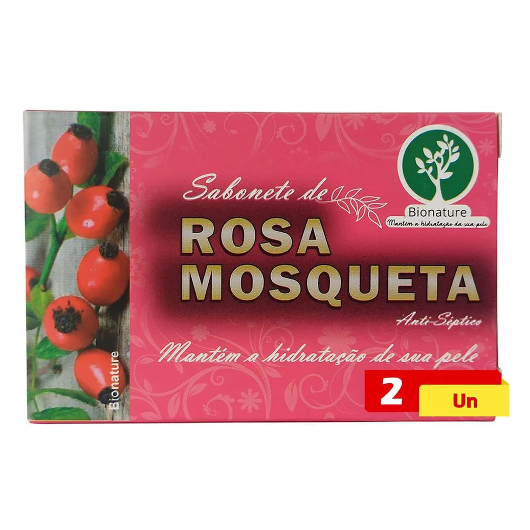 Sabonete de Rosa Mosqueta 2 X 110g Bionature