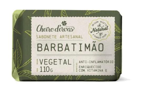 Sabonete De Barbatimão 110g - Cheiro D'ervas