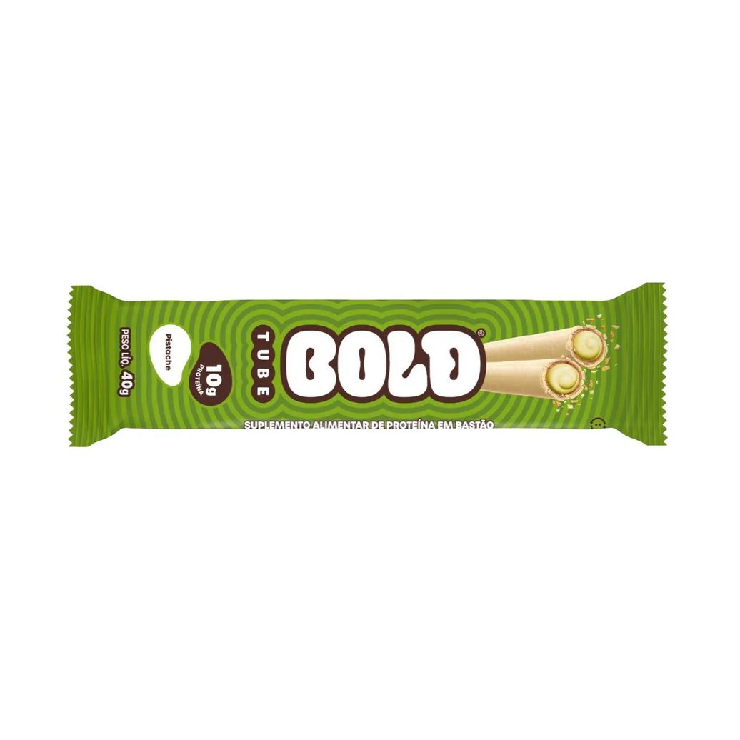 Snack de Proteína Bold Tube Pistache 40g