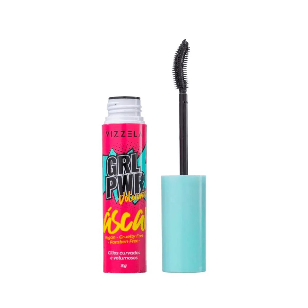 Vizzela Máscara para Cílios Girl Power Preta