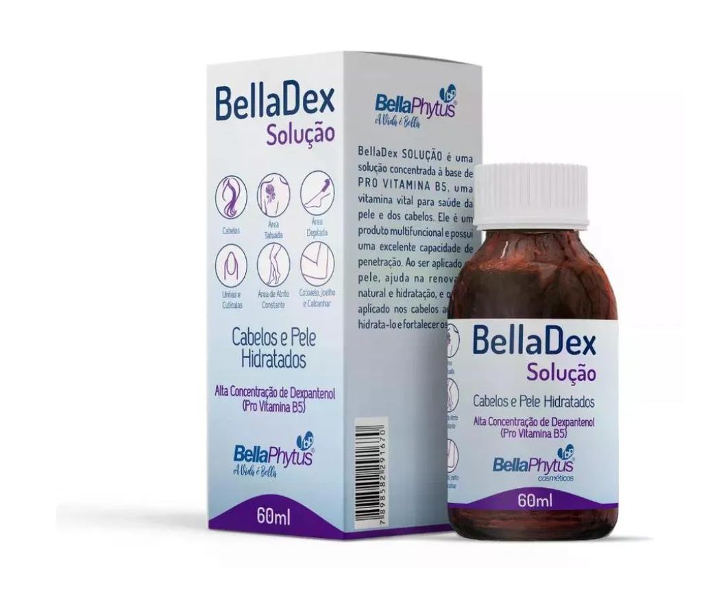 Belladex Dexpantenol Solução 60ml Bellaphytus