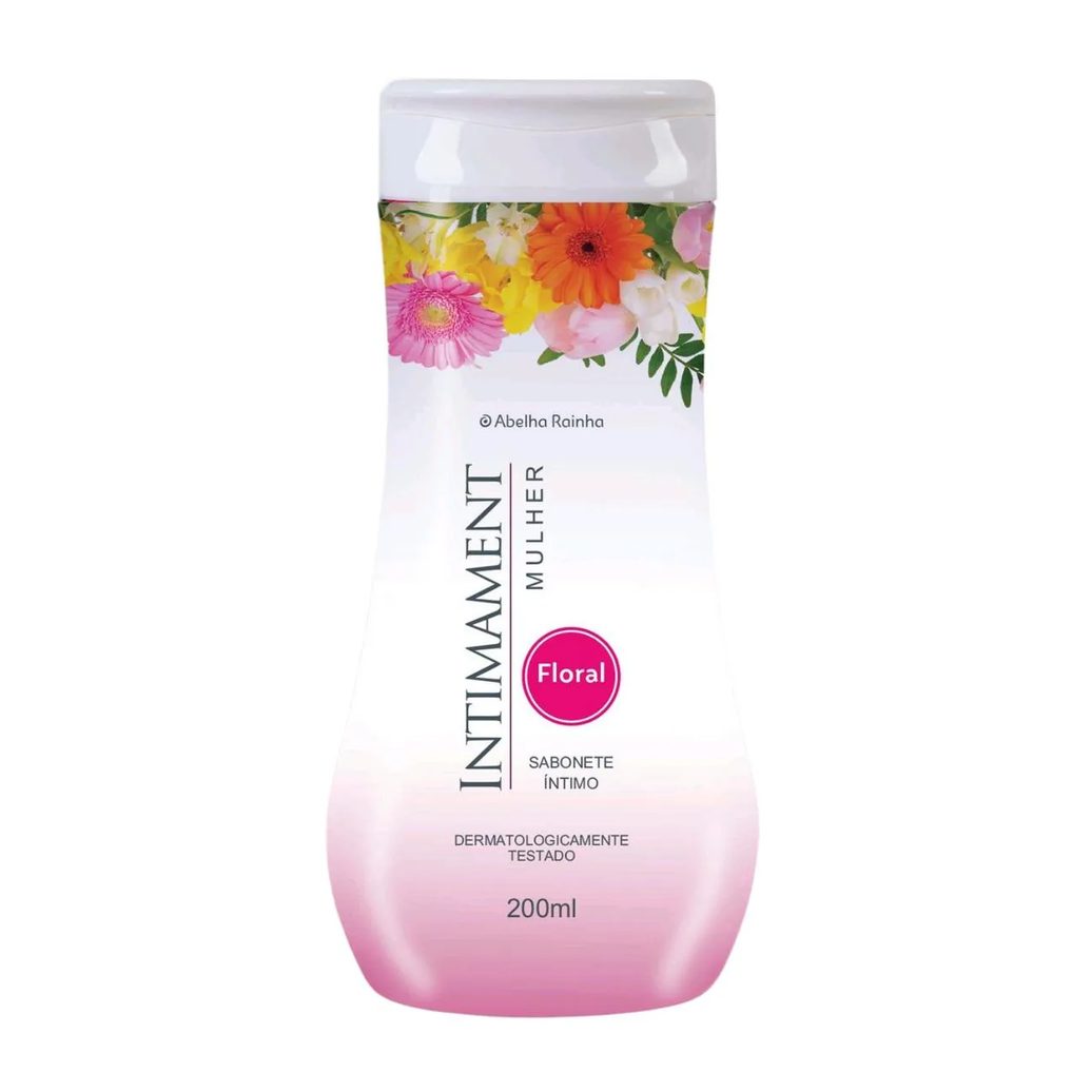 Sabonete Íntimo Floral Intimament Mulher Abelha Rainha 200ml