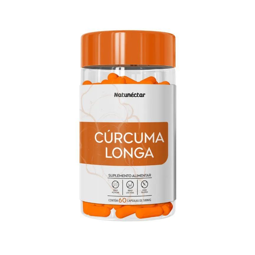 CúRCUMA LONGA 500MG NATUNéCTAR – 60 CáPSULAS