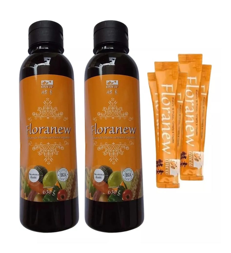 KIT 02 FLORANEW GARRAFA ANEW 630G + 5 SACHêS FLORANEW