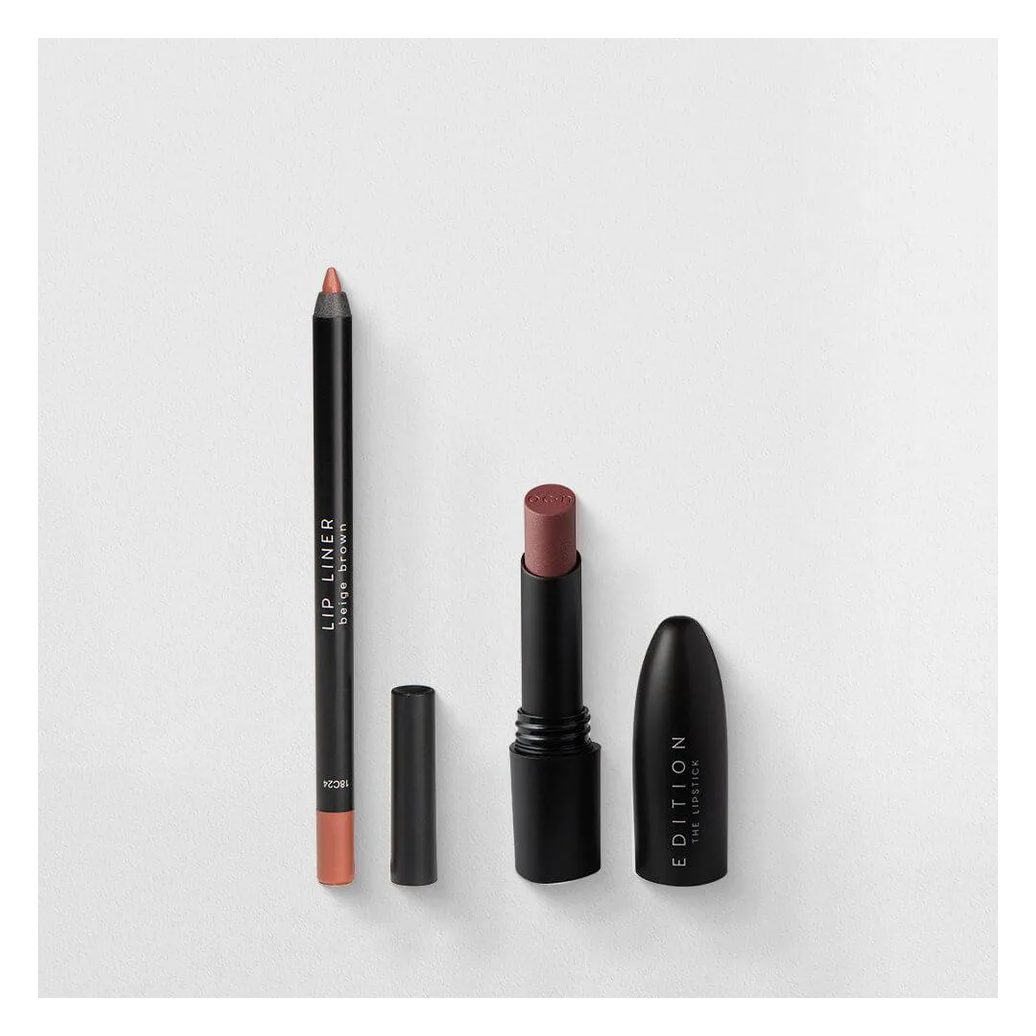 KIT LáPIS DE CONTORNO LABIAL NUDE + BATOM ROSA CLARO OCéANE EDITION (2 PRODUTOS)