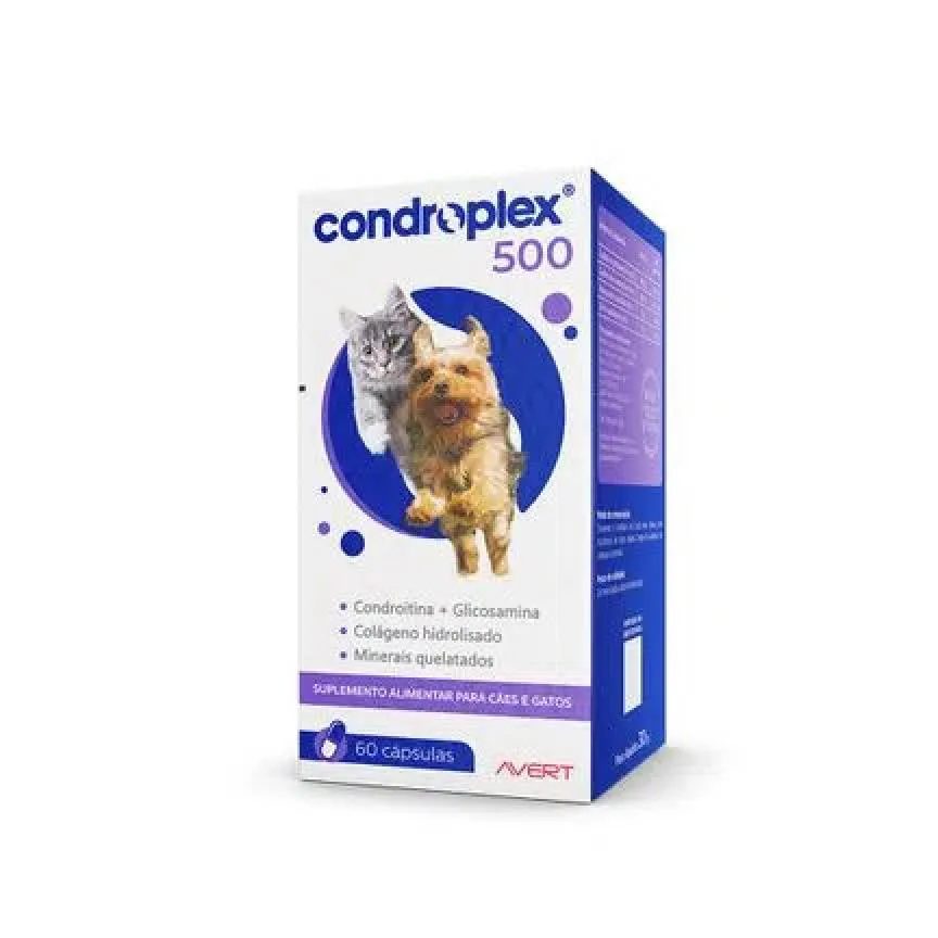 Condroplex 500mg - 60 cápsulas