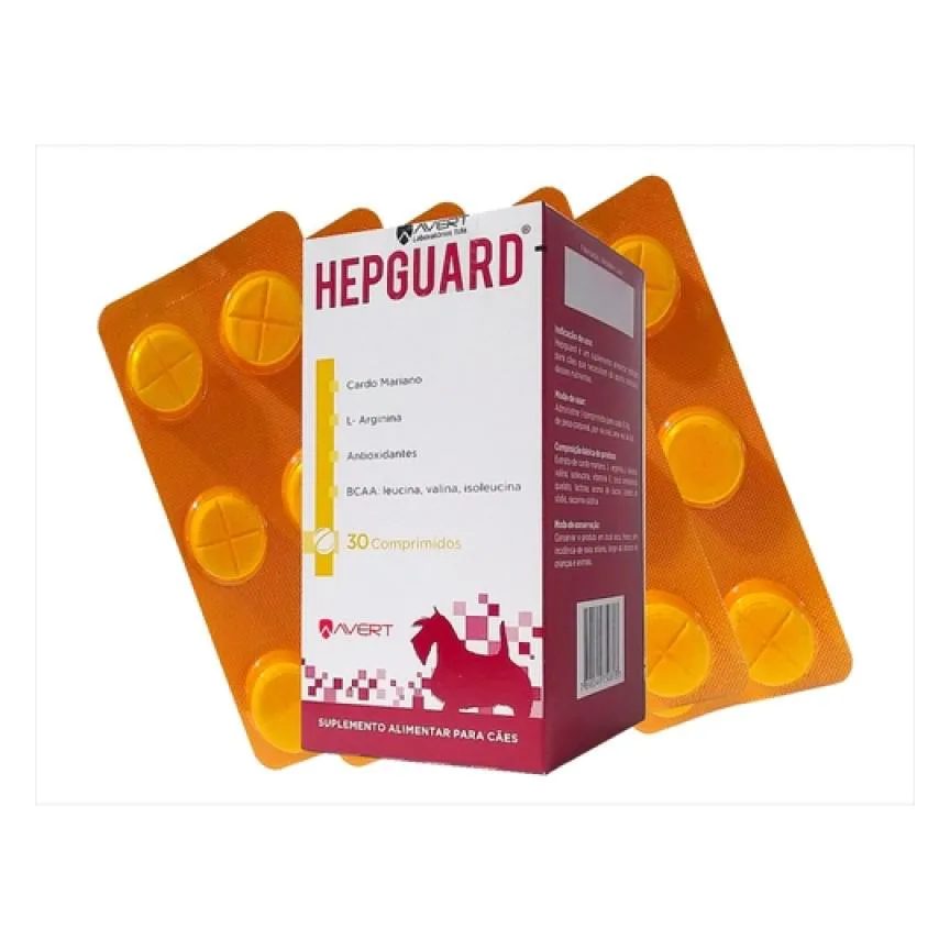 Hepguard 39g - 30 comprimidos