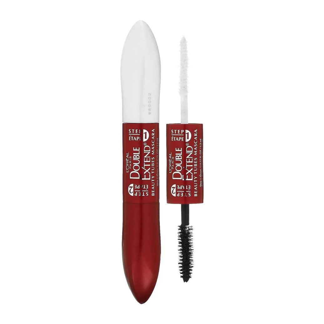 Máscara de Cílios Double Extend Beauty Tubes 575 Blackest Black 10,2ml - L'oréal