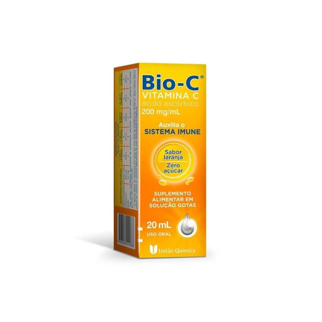 Vitamina C Bio-c 200mgml Gotas com 20ml