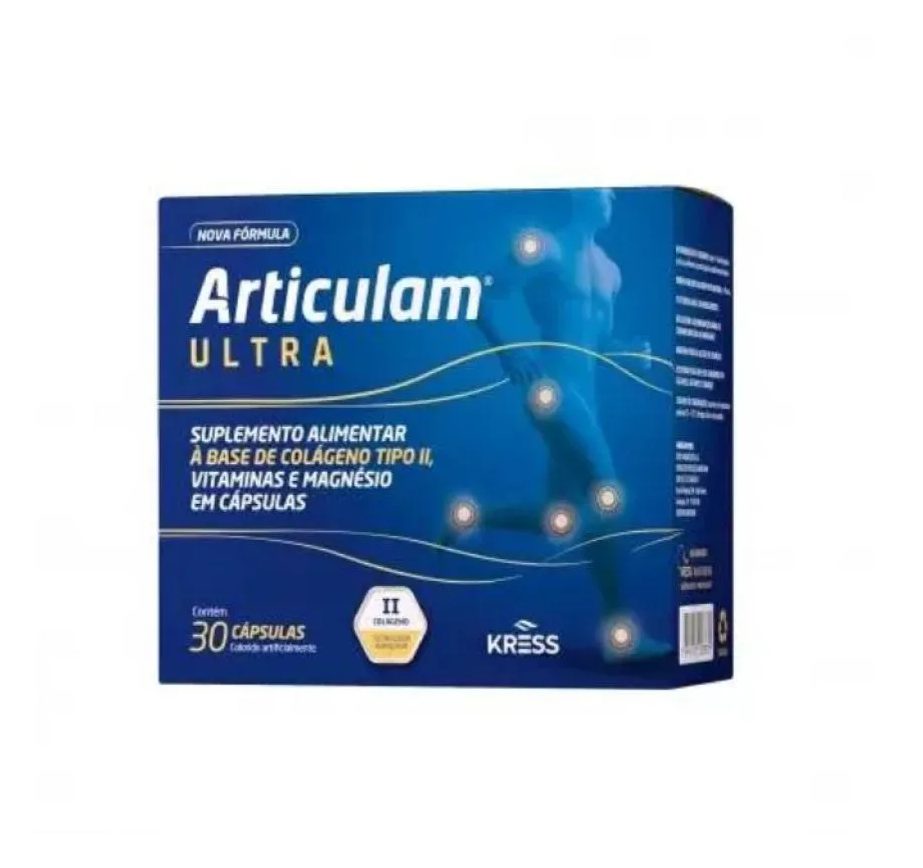 Articulam Ultra Suplemento Alimentar de Colágeno Kress 30Cps
