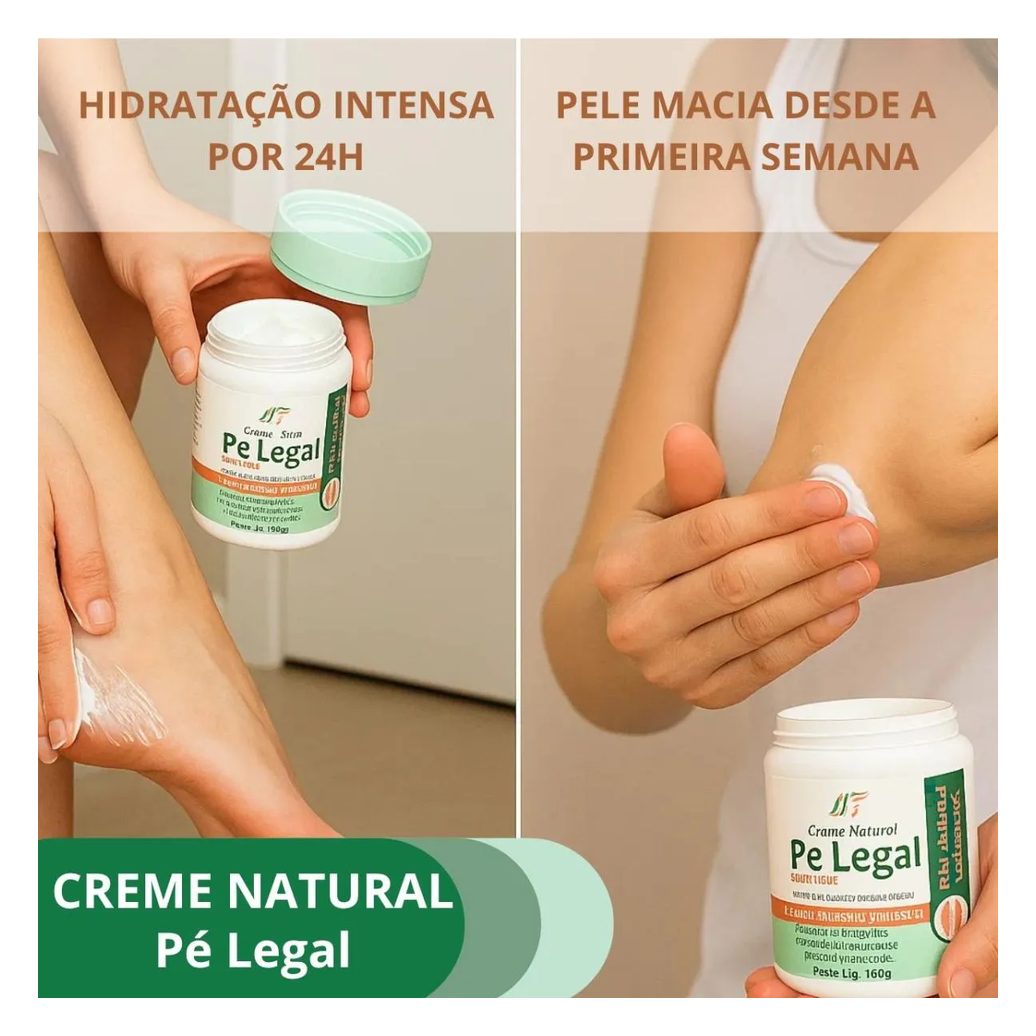 Creme de Uréia para Pés e Cotovelos Hidratação Intensa