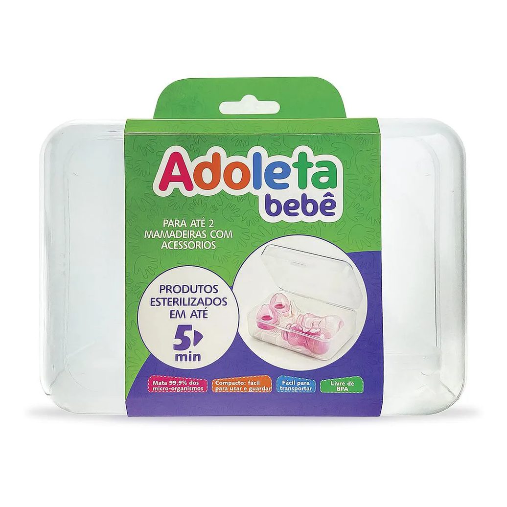 Esterilizador de Mamadeiras para Micro - Ondas - Adoleta