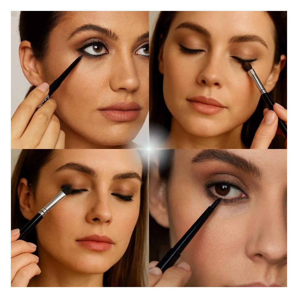 Lápis Retrátil Luisance Soft Line para Olhos Preto L711