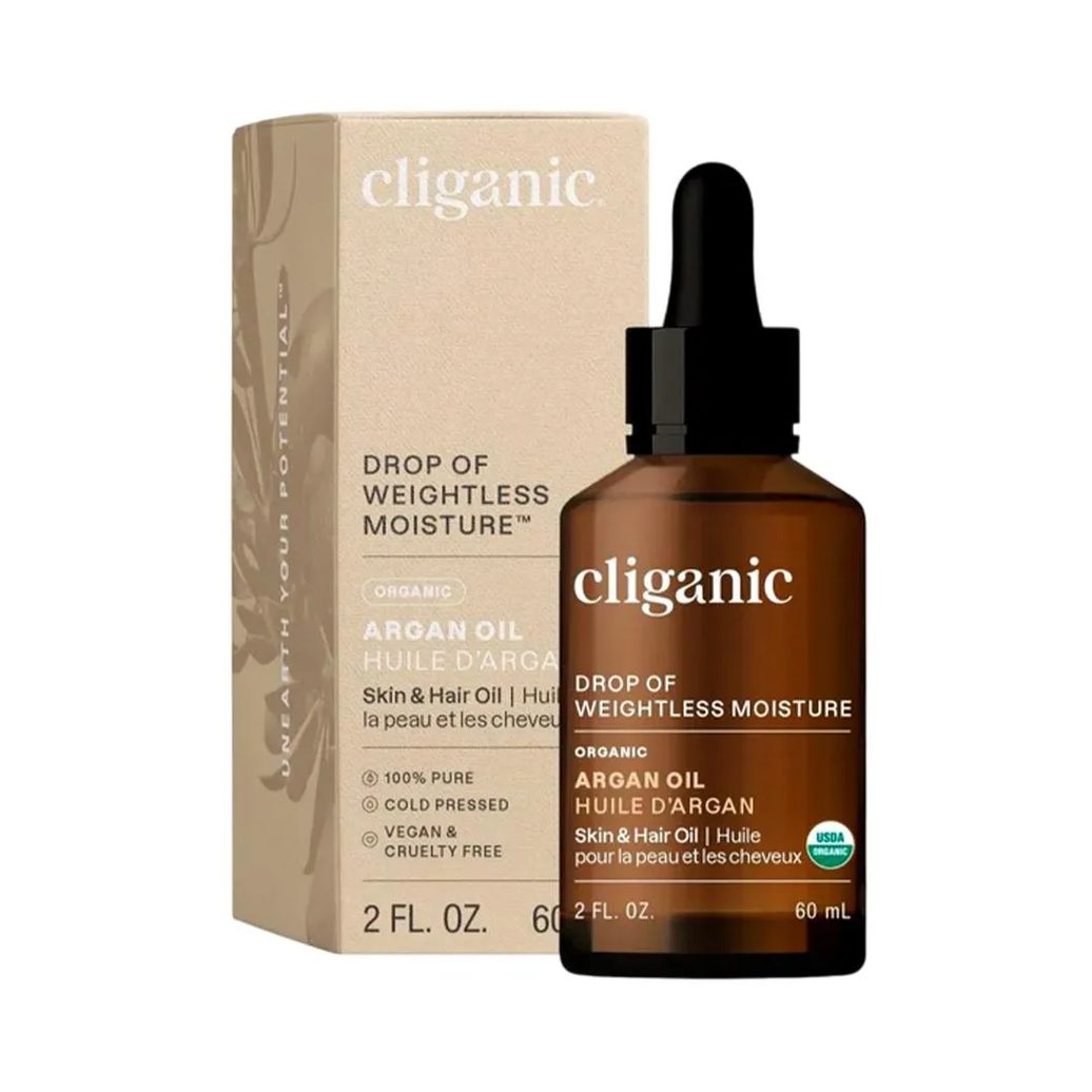 Óleo de Argan Orgânico Cliganic 60ml Importado